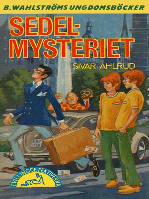 cover image of Tvillingdetektiverna 39--Sedel-mysteriet